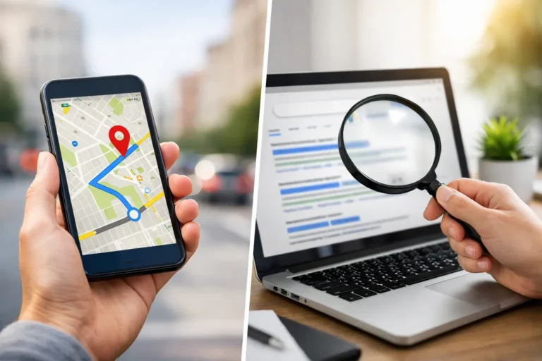 Google Maps vs Organic Search: Which Wins?